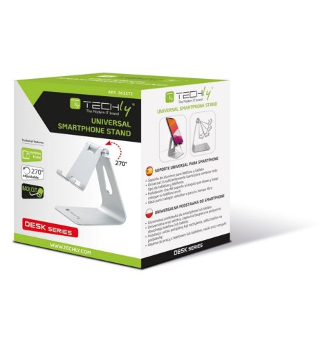 Stojak uchwyt na telefon pod tablet biurkowy regulowany