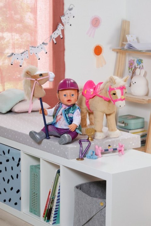Zestaw Hobby Horse dla lalki Baby Born 43 i 36 cm