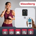 ANALITYCZNA WAGA ŁAZIENKOWA SMART IOS ANDROID KLAUSBERG KB-7941