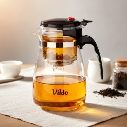 DZBANEK SZKLANY 960ml Z ZAPARZACZEM SPUSTOWYM DO HERBATY ZIÓŁ 259416