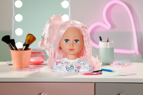 Głowa do stylizacji i czesania Baby Born