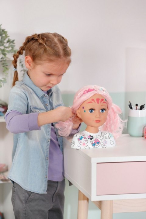 Głowa do stylizacji i czesania Baby Born