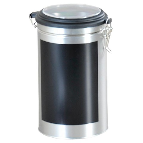 Pojemnik na kawę z etykietą tablicową 11xh19 cm