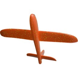 SAMOLOT STYROPIANOWY 47CM POMARAŃCZOWY