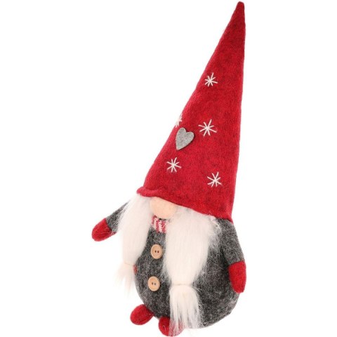 SKRZAT KRASNAL GNOM ŚWIĄTECZNY 14x12x30CM
