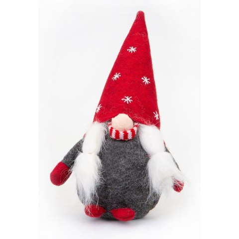 SKRZAT KRASNAL GNOM ŚWIĄTECZNY 14x12x30CM