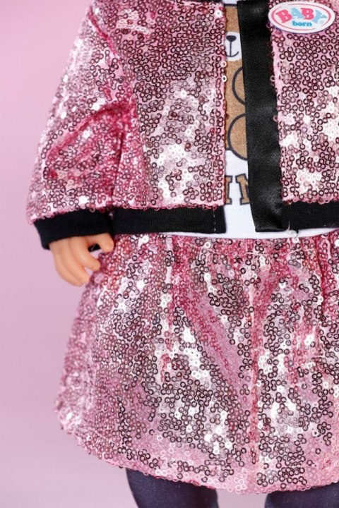 Ubranko w stylu glamour dla Baby Born 43 cm