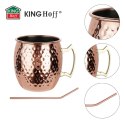 ZESTAW STALOWYCH KUBKÓW 500ml DO DRINKÓW MOSCOW MULE KINGHOFF KH-2000