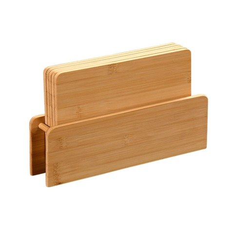 Zestaw 5 małych desek bambusowych 24,5x15,5x0,9 cm