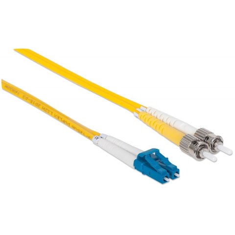 INTELLINET Patchcord światłowodowy OS2 9/125 SM ST-LC Duplex 1 m 474016