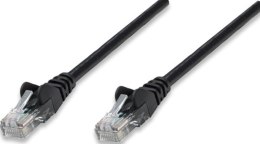 INTELLINET Patchcord Cat5e UTP 0.5 m 100% Cu czarny 318143