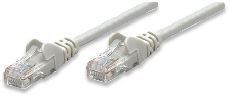 INTELLINET Patchcord Cat5e UTP 10 m 100% Cu szary 325950
