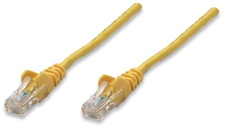 INTELLINET Patchcord Cat5e UTP 10 m 100% Cu żółty 325974