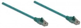 INTELLINET Patchcord Cat6 UTP 2 m 100% Cu zielony 342490