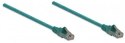 INTELLINET Patchcord Cat6 UTP 5 m 100% Cu zielony 343718