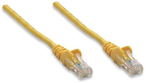 INTELLINET Patchcord Cat5e UTP 2 m 100% Cu żółty 319744