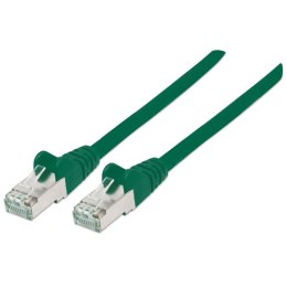 TECHLY Patchcord Cat5e SFTP 1 m 100% Cu zielony 331876
