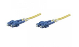 INTELLINET Patchcord światłowodowy OS2 9/125 SM SC-SC Duplex 1 m 470605
