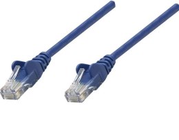 INTELLINET Patchcord Cat6 SFTP 0.5 m 100% Cu LSZH niebieski 735216