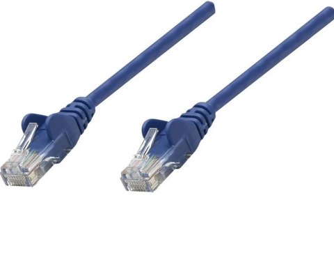 INTELLINET Patchcord Cat6 SFTP 0.5 m 100% Cu LSZH niebieski 735216