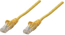 INTELLINET Patchcord Cat6 UTP 1 m 100% Cu żółty 738538