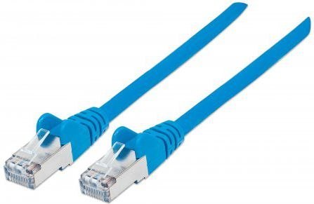 INTELLINET Patchcord Cat7 SFTP 1.5 m 100% Cu LSZH niebieski 740791