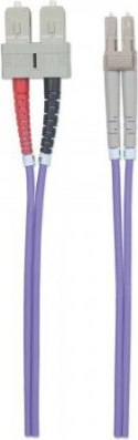 INTELLINET Patchcord światłowodowy OM4 50/125 mm SC-LC Duplex 5 m 751056