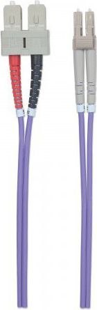 INTELLINET Patchcord światłowodowy OM4 50/125 mm SC-LC Duplex 5 m 751056