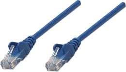 INTELLINET Patchcord Cat5e UTP 15 m 100% Cu niebieski 319980