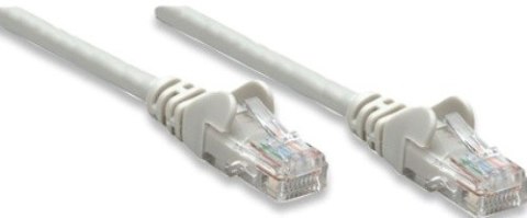 INTELLINET Patchcord Cat5e UTP 5 m 100% Cu szary 319812