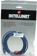 INTELLINET Patchcord Cat6 UTP 2 m 100% Cu niebieski 342599