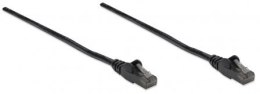 INTELLINET Patchcord Cat6 UTP 0.5 m 100% Cu czarny 342032