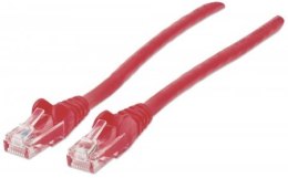 INTELLINET Patchcord Cat6 UTP 0.5 m 100% Cu czerwony 342131