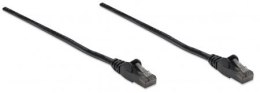 INTELLINET Patchcord Cat6 UTP 1.5 m 100% Cu czarny 342056