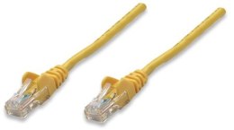 INTELLINET Patchcord Cat5e UTP 1 m 100% Cu żółty 318969