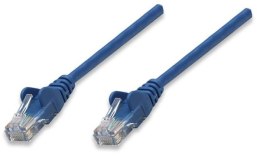 INTELLINET Patchcord Cat5e UTP 2 m 100% Cu niebieski 318983