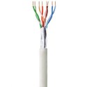 TECHLY Kabel skrętka Cat5e F/UTP drut LSZH 305 m 100% Cu szary ITP-C5F-305-RIS