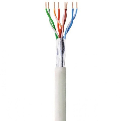 TECHLY Kabel skrętka Cat5e F/UTP drut LSZH 305 m 100% Cu szary ITP-C5F-305-RIS