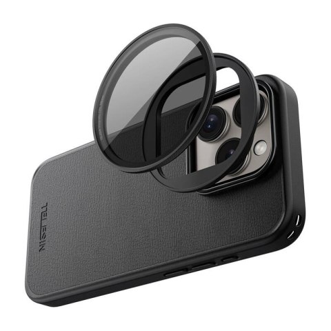 Etui TELESIN iPhone 15 Pro ramka magnetyczna na filtry