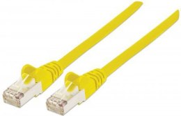 INTELLINET Patchcord Cat7 SFTP 1 m 100% Cu LSZH żółty 740708