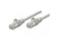INTELLINET Patchcord Cat6a UTP 5 m 100% Cu szary ICOC U6AG-050