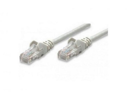 INTELLINET Patchcord Cat6a UTP 5 m 100% Cu szary ICOC U6AG-050