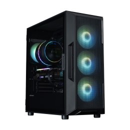 Obudowa I3 NEO V2 Mid Tower ARGB fan x4 czarna