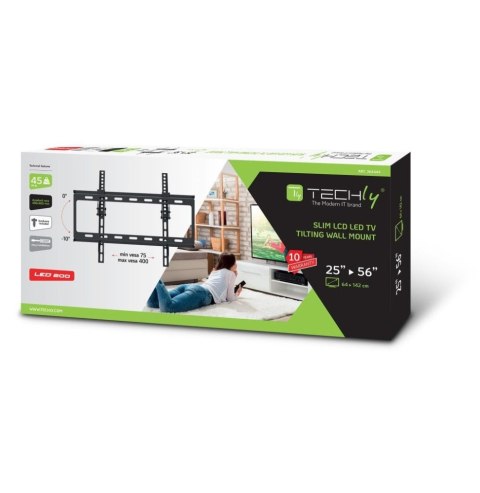 MANHATTAN Uchwyt ścienny do TV 25-56" LED/LCD 40kg slim 25 mm uchylny ICA-PLB 261 m