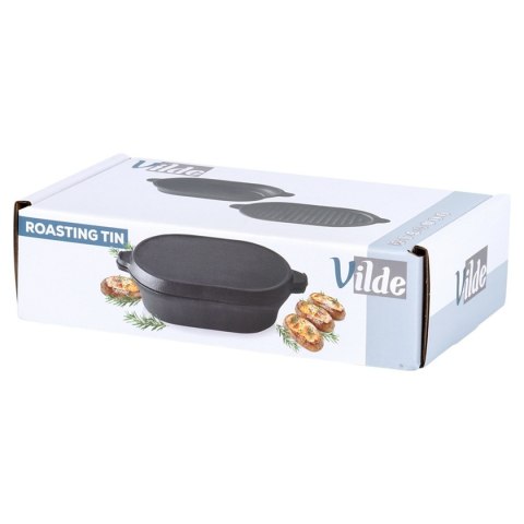 BRYTFANNA PATELNIA ŻELIWNA Z PATELNIĄ 2w1 28x16cm CAST LINE 279053