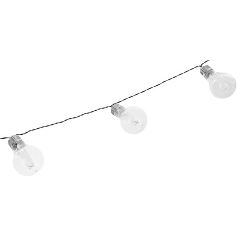 LAMPA SOLARNA GIRLANDA OGRODOWA PARTY LIGHT 10 LED 3.8M