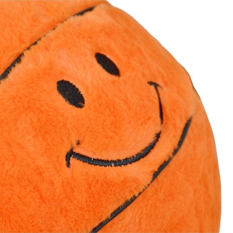 PIŁKA EMOJI 23CM Z NÓŻKAMI DO KOSZYKÓWKI POMARAŃCZOWA