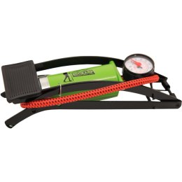 POMPKA NOŻNA CAMPINGOWA Z MANOMETREM 55x120MM ROYOKAMP