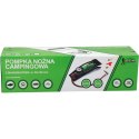 POMPKA NOŻNA CAMPINGOWA Z MANOMETREM 55x120MM ROYOKAMP