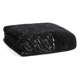 Ręcznik wytłaczany NOLA 70x140 cm czarny